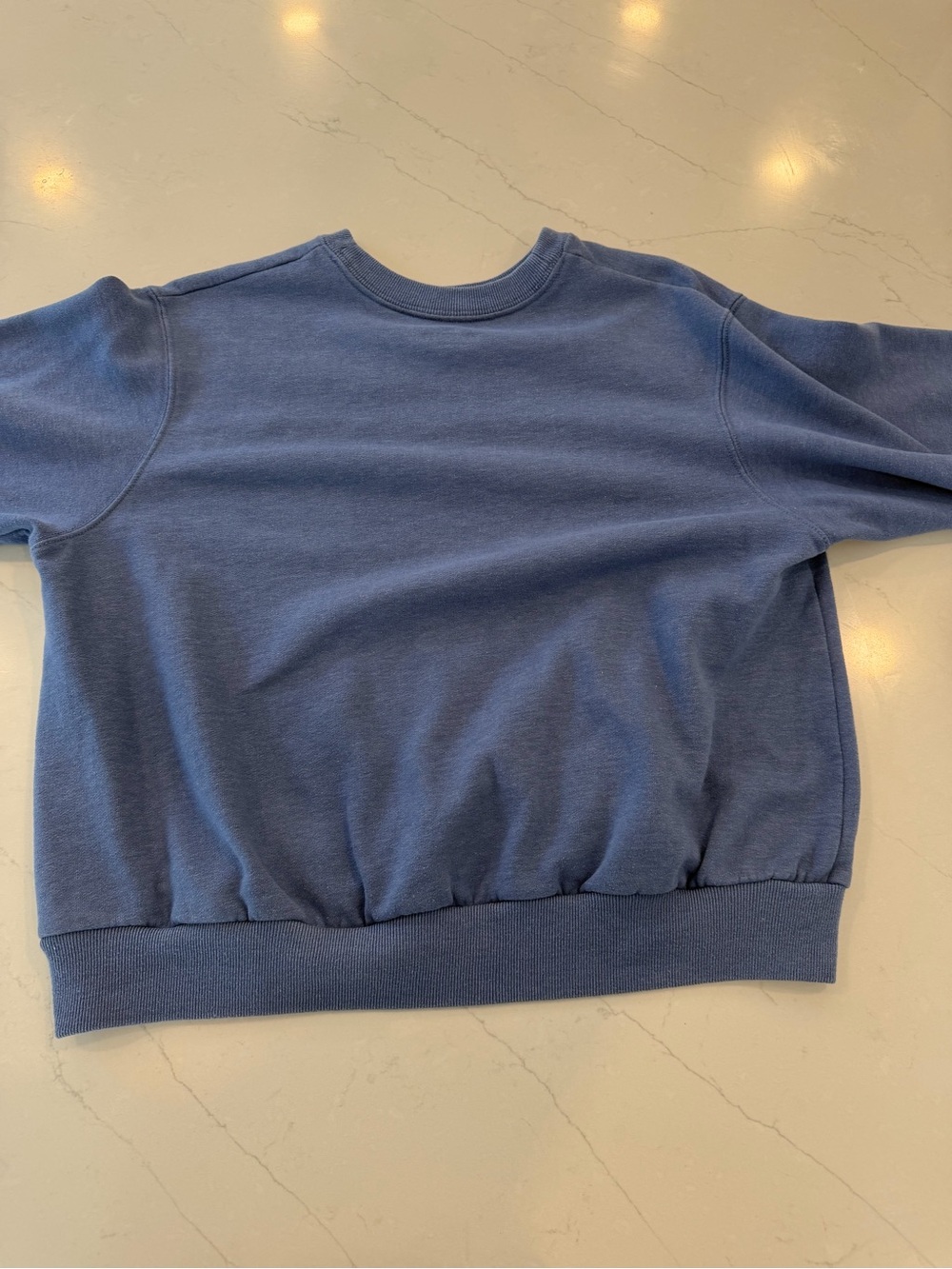 Hollister Cape Cod Lighthouse Crewneck Sweatshirt - Blue - Picture 3 of 4